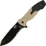 Smith & Wesson M&P Clip Point Serrated Fixed Knife 4.1in